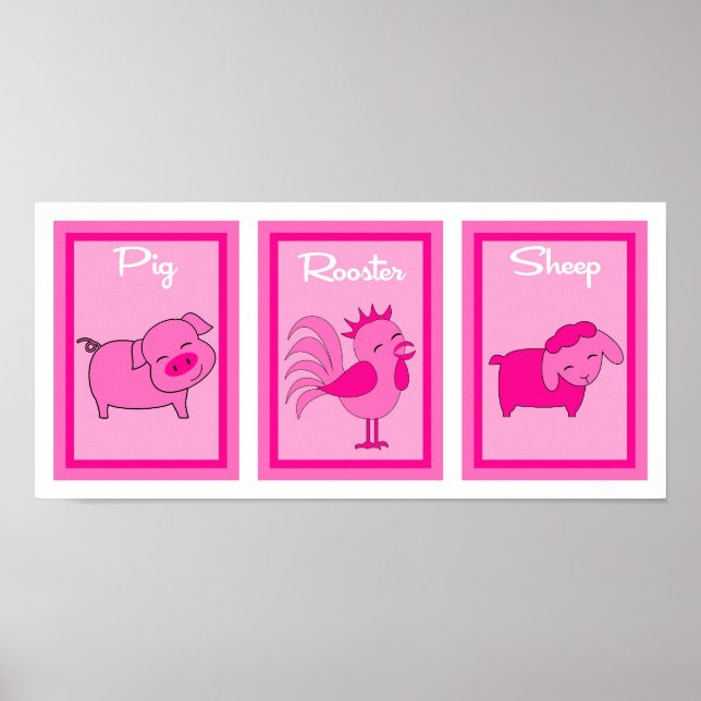 12x18 Barn Yard Giro del Malcantone Poster (Vorne)