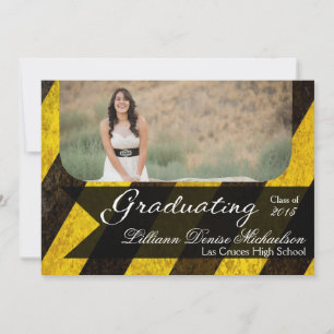 12x18 Bio Hazard Crime Scene Steche Senior Ankündi Ankündigung