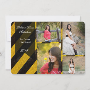 12x18 Bio Hazard Crime Scene Steche Senior Ankündi Ankündigung