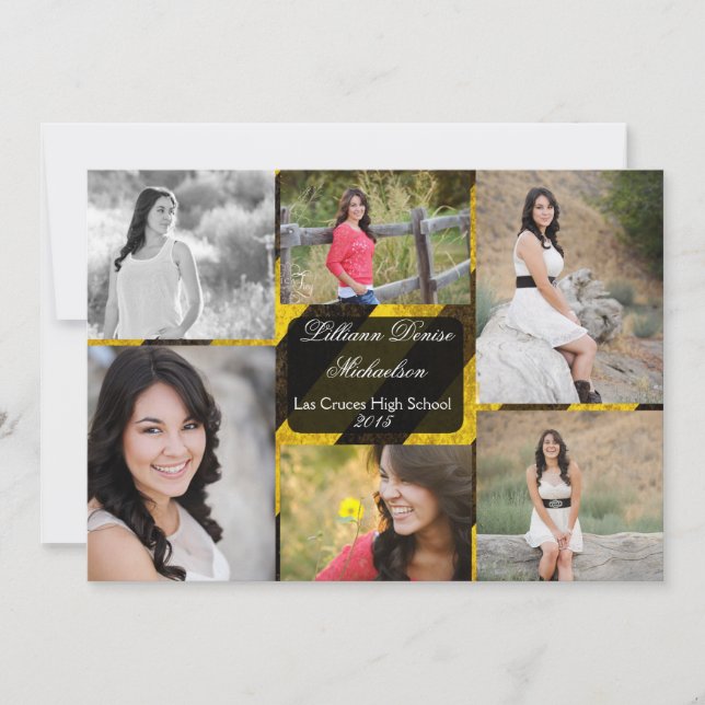 12x18 Bio Hazard Crime Scene Steche Senior Ankündi Ankündigung (Vorderseite)