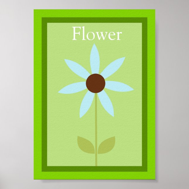 12x18 Blume Forest Friends Poster (Vorne)