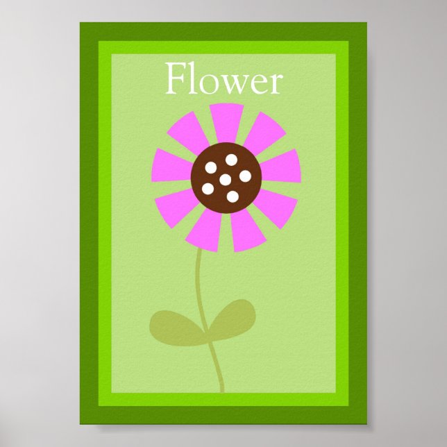 12x18 Blume Forest Friends Poster (Vorne)