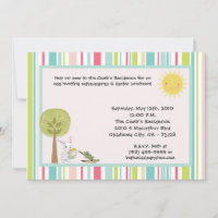12x18 Bunny Rabbit Egg Hunt Osterfest Einladung