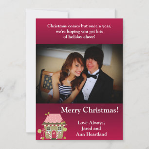 12x18 Candy Land House Einladung