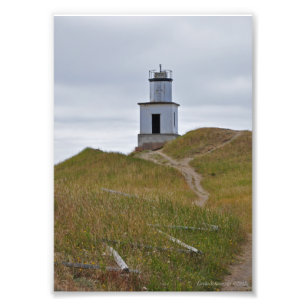 12x18 Cattle Point Lighthouse auf der Insel San Ju Fotodruck