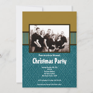 12x18 Christmas XMAS Happy Holiday FOTO Einladung