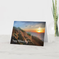 12x18 Cornish Sunset Mother's Day Card