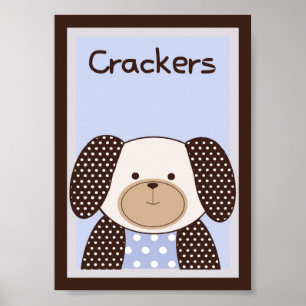 12x18 "Cracke" Graham Crackers Baby Beet Wand an W Poster