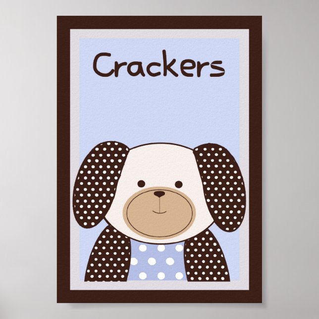 12x18 "Cracke" Graham Crackers Baby Beet Wand an W Poster (Vorne)