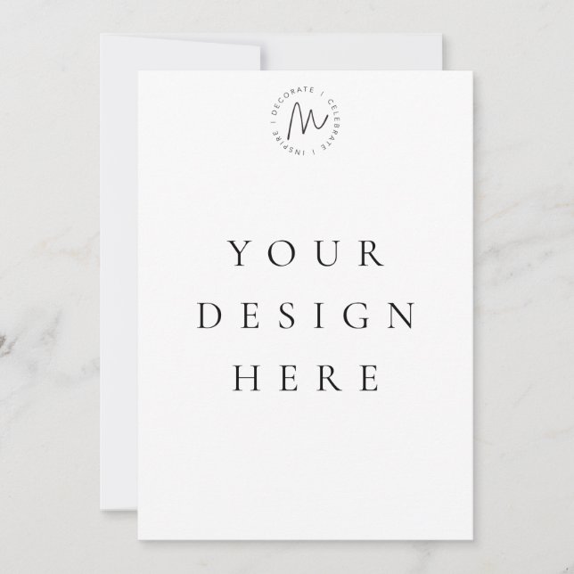 12x18 Custom Einladung (Vorderseite)