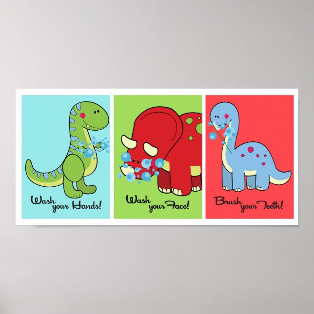 12x18 Dinosaur Dino Weltkulturerbe der Unesco Poster (Vorne)