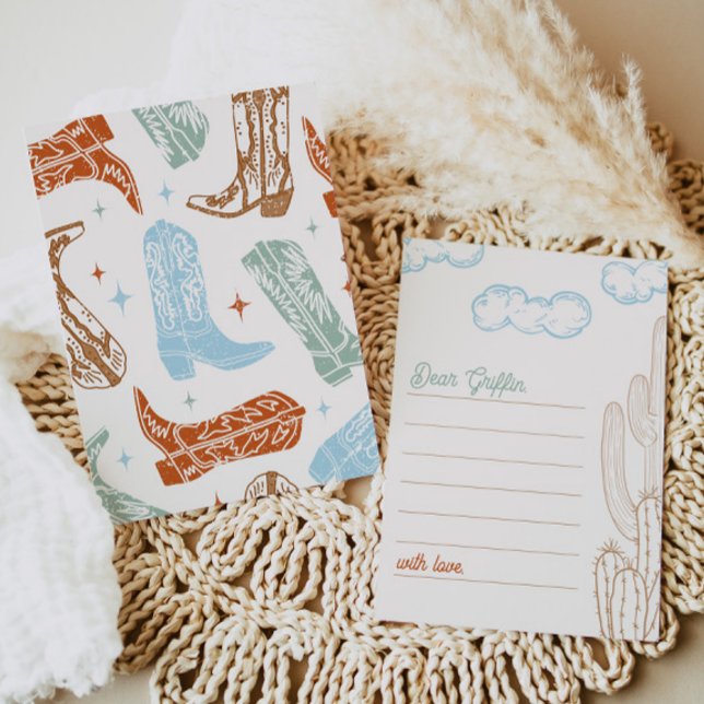 12x18 Editable Cowboy-Notecards (Von Creator hochgeladen)