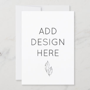 12x18" Einladungs-Karten für den benutzerdefiniert Einladung