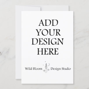 12x18" Einladungs-Karten für den benutzerdefiniert Einladung