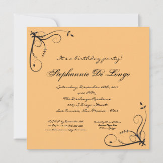 12x18 Floral Blume Extravagant Elegante Hochzeit E Einladung