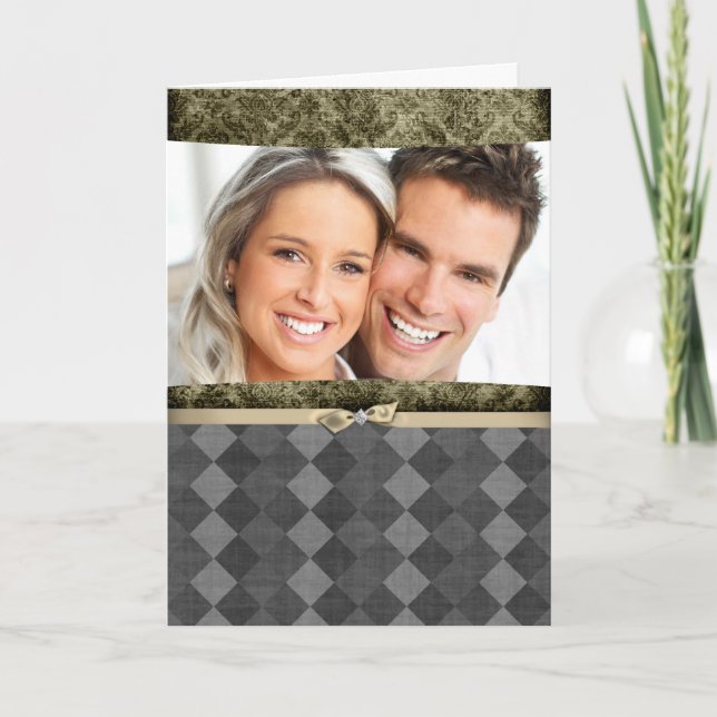 12x18 Foto Weihnachtskarte Feiertagskarte (Vorderseite)