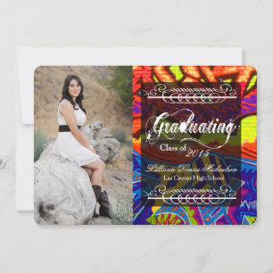 12x18 Graffiti Paint Air Brush Senior Ankündigung