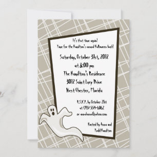 12x18 Halloween Fun Party Einladung