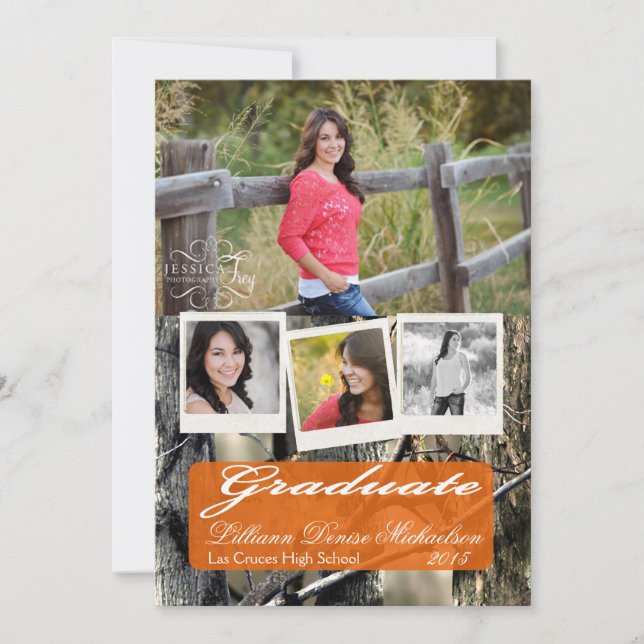 12x18 Hunters Camouflage Camouflage Wo Senior Ankü Ankündigung (Vorderseite)