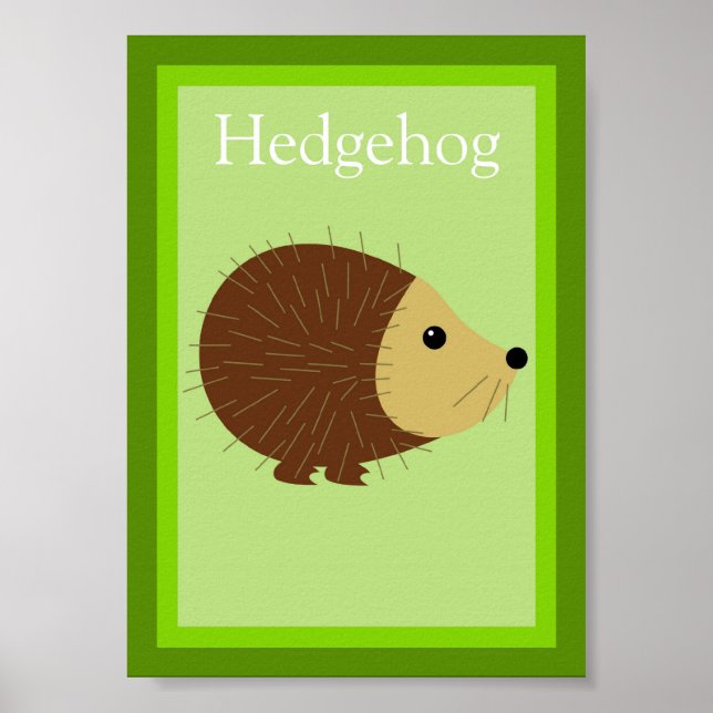 12x18 Igel Forest Friends - The Restaurant Poster (Vorne)