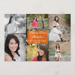 12x18 Jäger-Camouflage-Tarnungs-Senior-Mitteilung Ankündigung