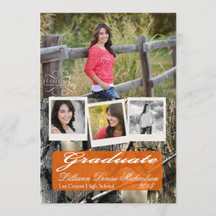 12x18 Jäger-Camouflage-Tarnungwo-Senior-Mitteilung Ankündigung