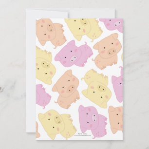 12x18 laden niedliches der Geburtstags-Party Einladung