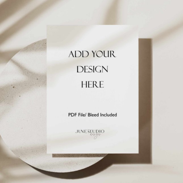 12x18" Menükarte Single drucken (5x7 inches menu card printing, 5x7 inches card print, invitation printing, wedding menu printing)