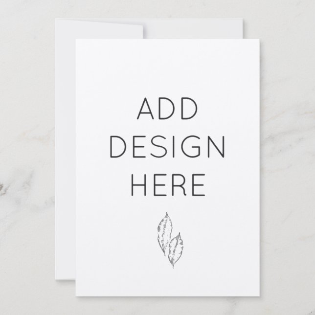 12x18" Moderne Einladungskarten (Vorderseite)