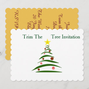 12x18 Scalloday Einladung mit Umschlag