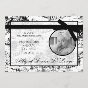 12x18 schwarze Toile Ankündigung