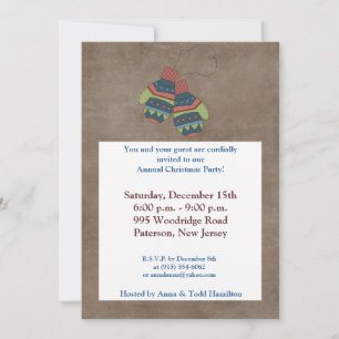 12x18 Suche nach Wintergloves Einladung