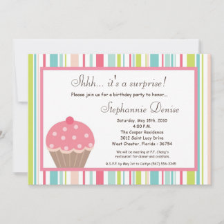 12x18 Sweet Leckerei Cup Cake Geburtstagsparty Ein Einladung