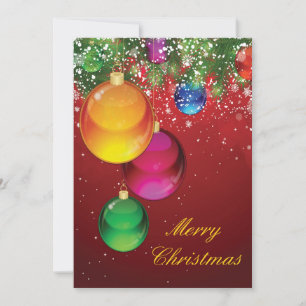 12x18 Weihnachtskarte Einladung
