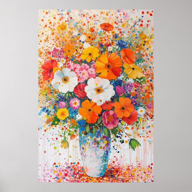 1308 Floral Poster (Vorne)