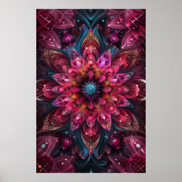 1312 Floral Poster