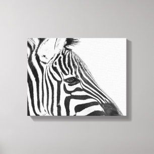 1318-Zebra Leinwanddruck