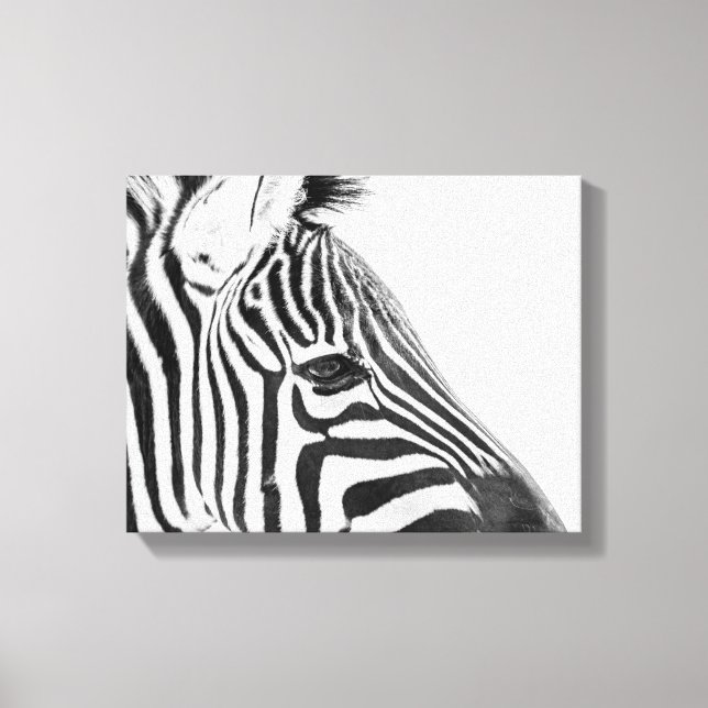 1318-Zebra Leinwanddruck (Vorderseite)