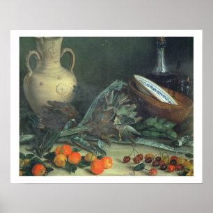 131-0059642 Stillleben mit Obst und Gemüse Poster