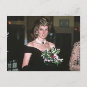 131 Prinzessin Diana Wien 1986 Postkarte