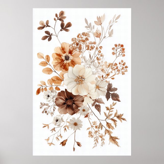 1320 Floral Poster (Vorne)