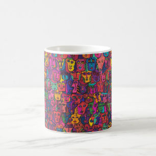 133 Gesichter Änderung Tasse