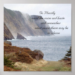 134, gehen friedvoll   unter den Geräuschen und Poster