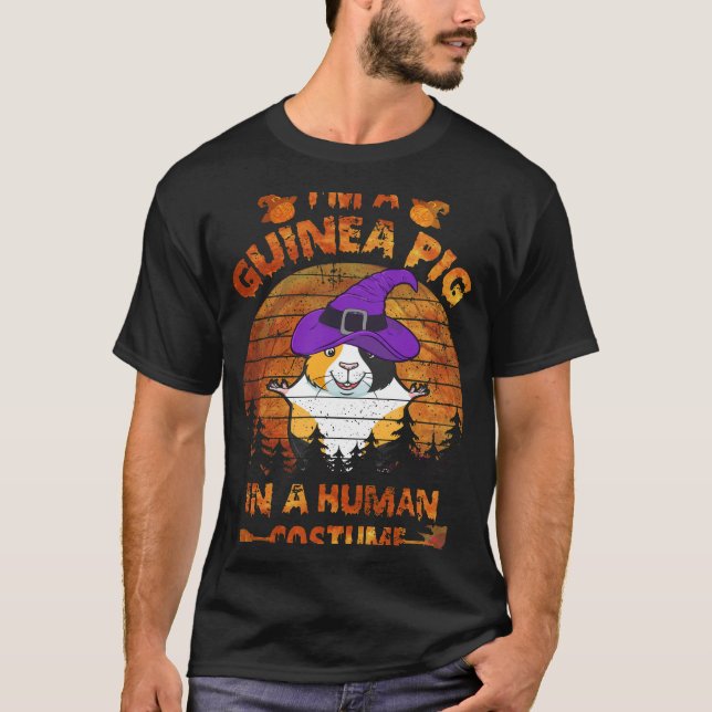 134 Guinea Schweinespeicher für den Menschen T-Shirt (Vorderseite)