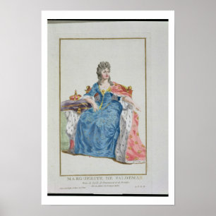 (1353-1412) Königin Margaret Dänemark, Norwegen Poster