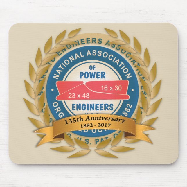 135th Jahrestag Mousepad (Vorne)