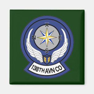 138th Avn Eisenbahn 7 Magnet