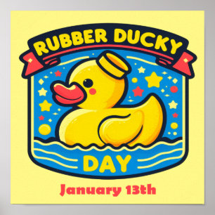 13.01. - Gummi Ducky Day Poster