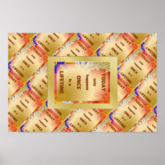 13.12.60.6 POSTER.WTLB.HEUTE PASSIERT NUR EINMAL I POSTER (Vorne)