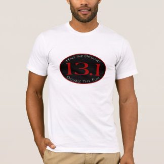 13,1 - Hälfte Abstands- T-Shirt